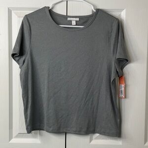Colsie Women’s Lounge T Shirt Heather Gray Size XL